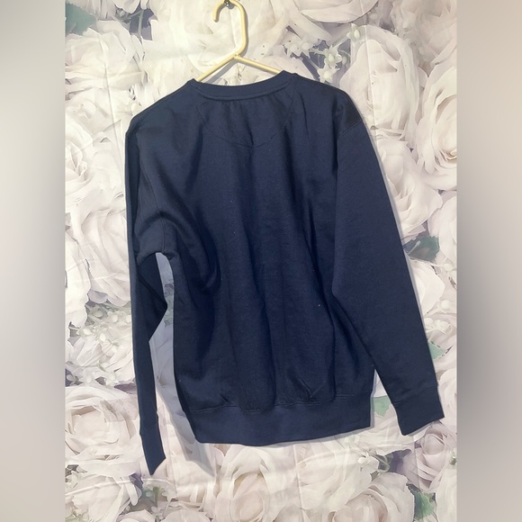 Mitchell & Ness North Carolina Tar Heels Fleece Crewneck Sweatshirt Men’s M New - Picture 4 of 6